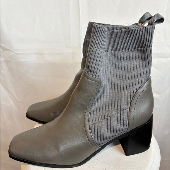 Gray Chelsea Bootie from Journee Collection - Picture 3 of 6